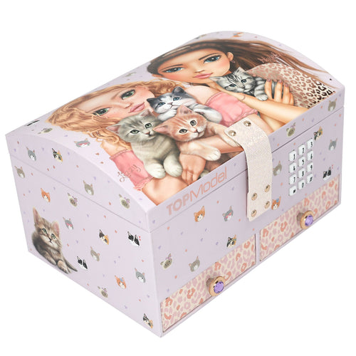 TOPModel Big Jewellery Box With Code And Sound