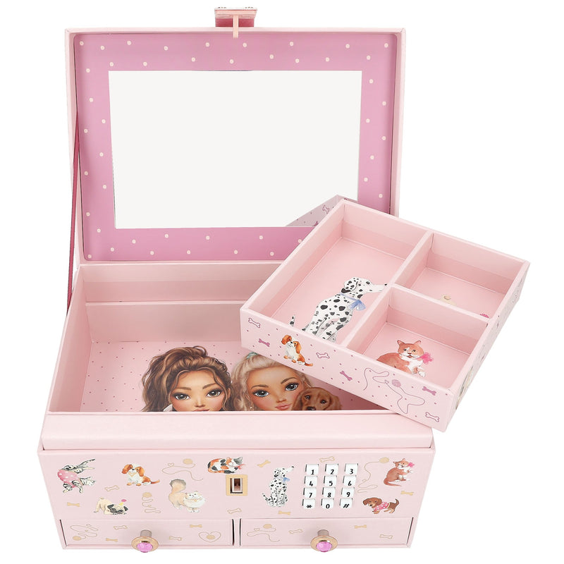 TOPModel Big Jewellery Box With Code And Sound