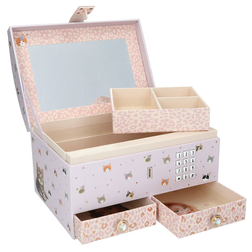 TOPModel Big Jewellery Box With Code And Sound