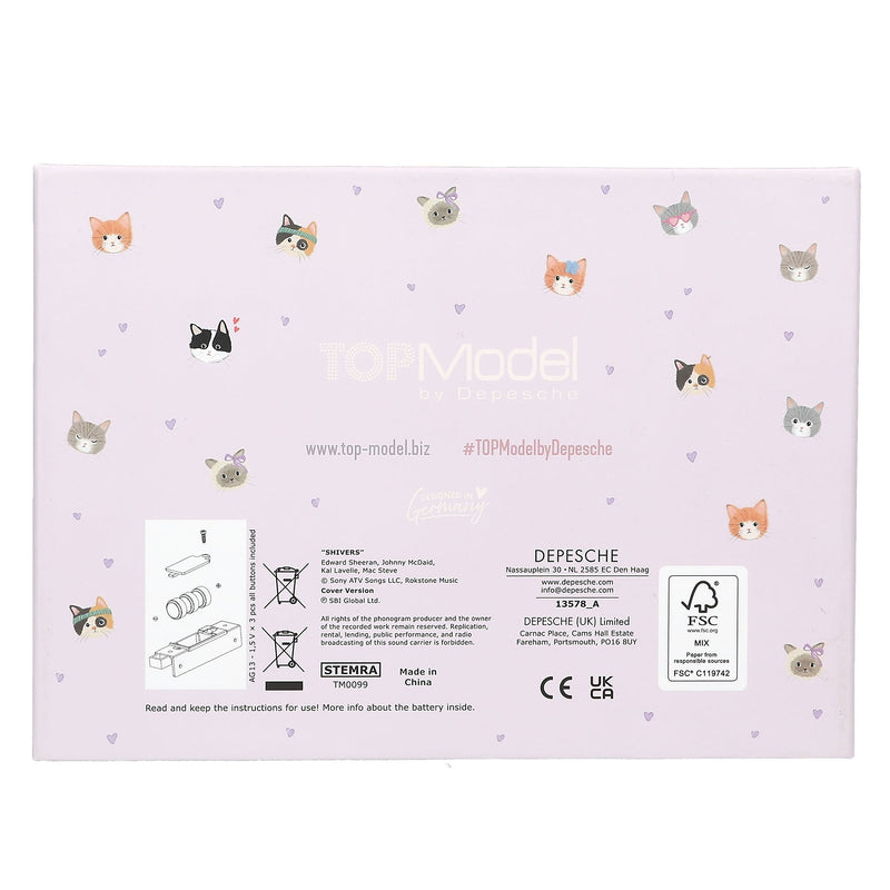TOPModel Big Jewellery Box With Code And Sound