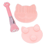 TOPModel Brush & Cleaning Pad Kitty BEAUTY and ME