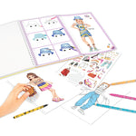 TOPModel Colouring Book with Pen Set