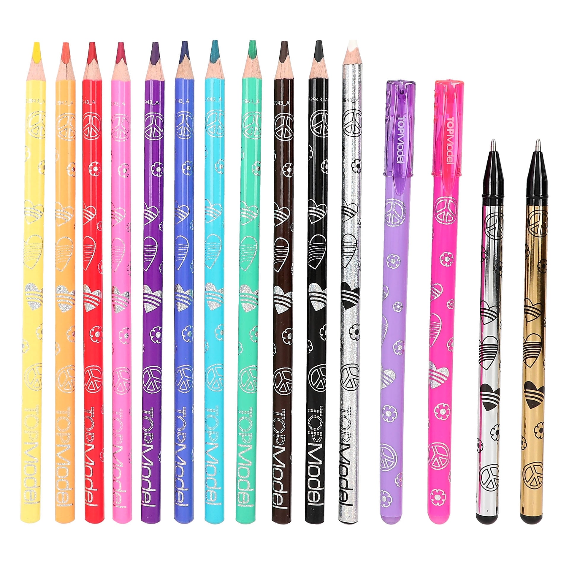 Model Colouring Books TOPModel Colouring Book with Pen Set – CottonKids.ie