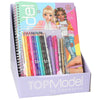 TOPModel Colouring Book with Pen Set