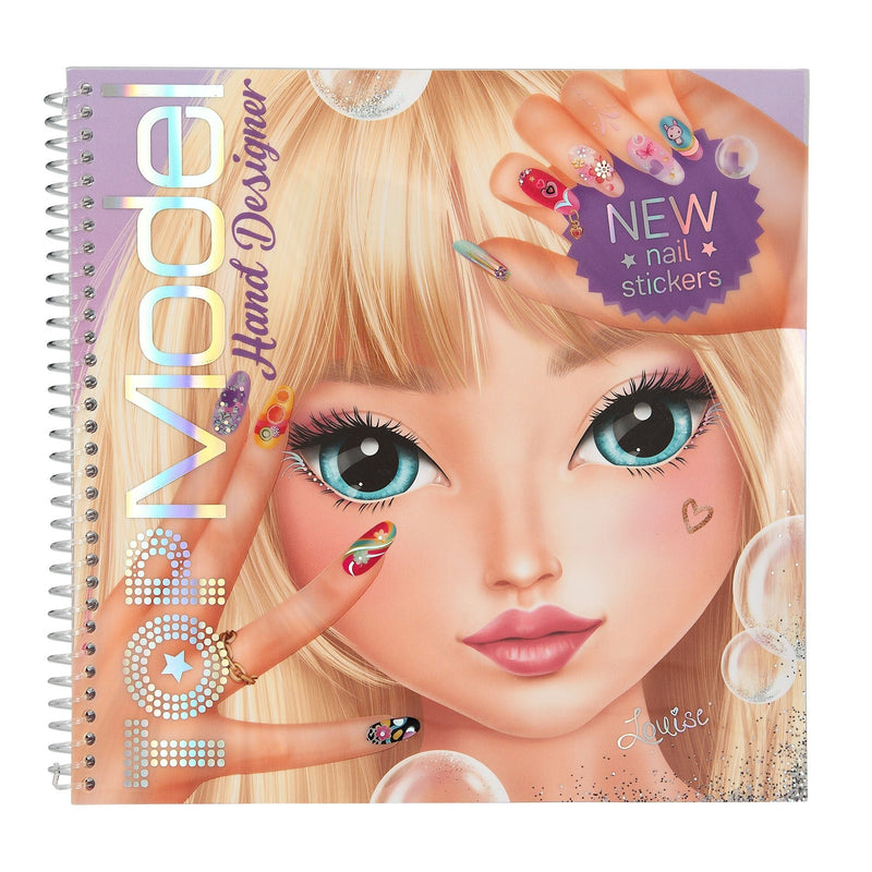 TOPModel Create Your Hand - Design Colouring Book