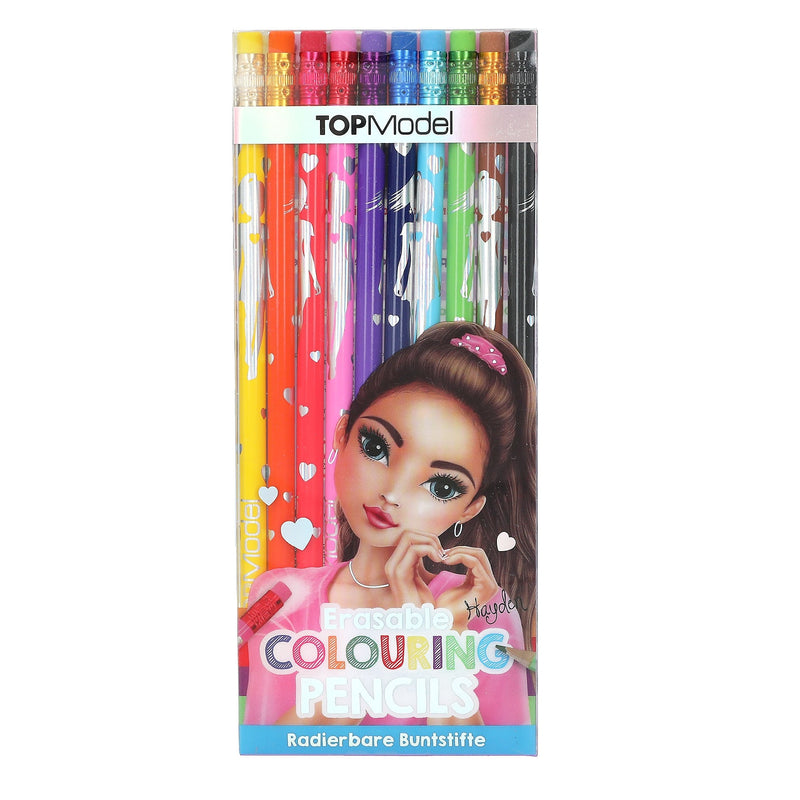 TOPModel Erasable Colouring Pencils