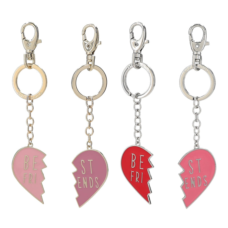 TOPModel Keyring Set Heart BFF