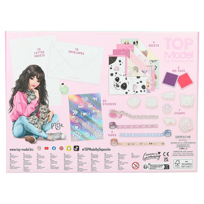 TOPModel Love Letter Set KITTY and DOGGY