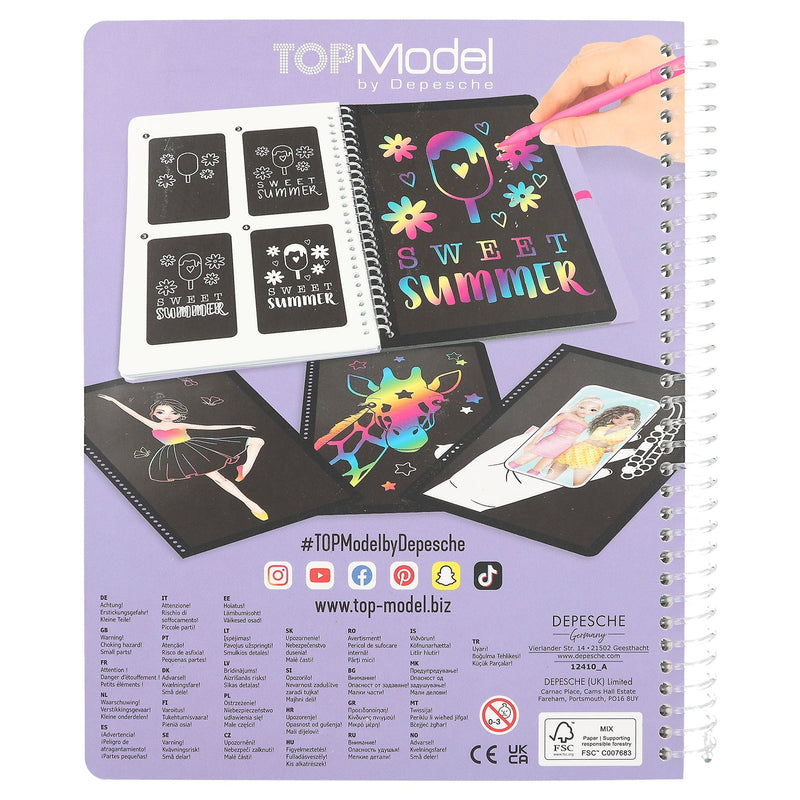 TOPModel Magic - Scratch Book