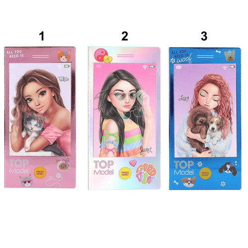 TOPModel Mini Colouring Book With Sound