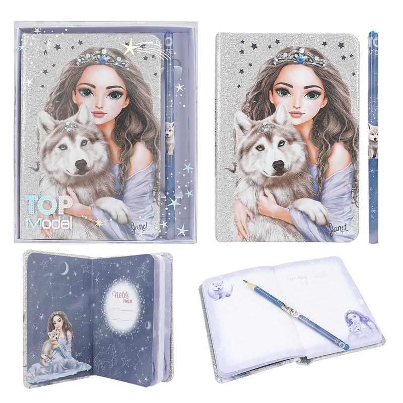 TOPModel Notebook & Pencil WOLF