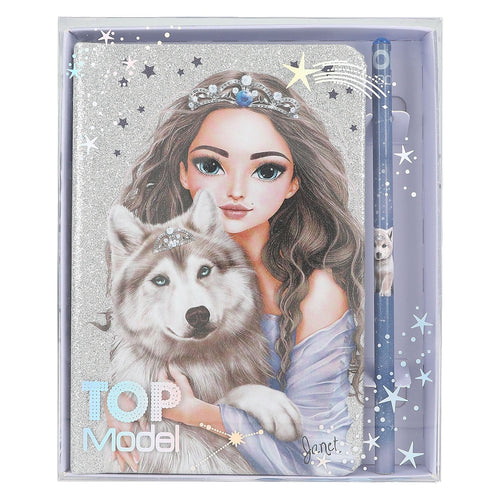 TOPModel Notebook & Pencil WOLF