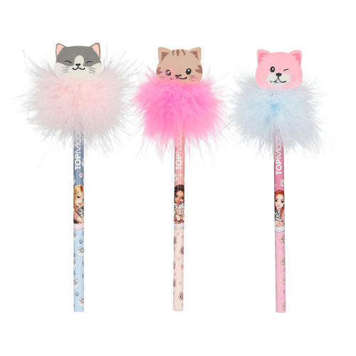 TOPModel Pencil With Eraser - Topper CAT LOVE
