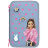TOPModel Triple Pencil Case With Silicone Pins