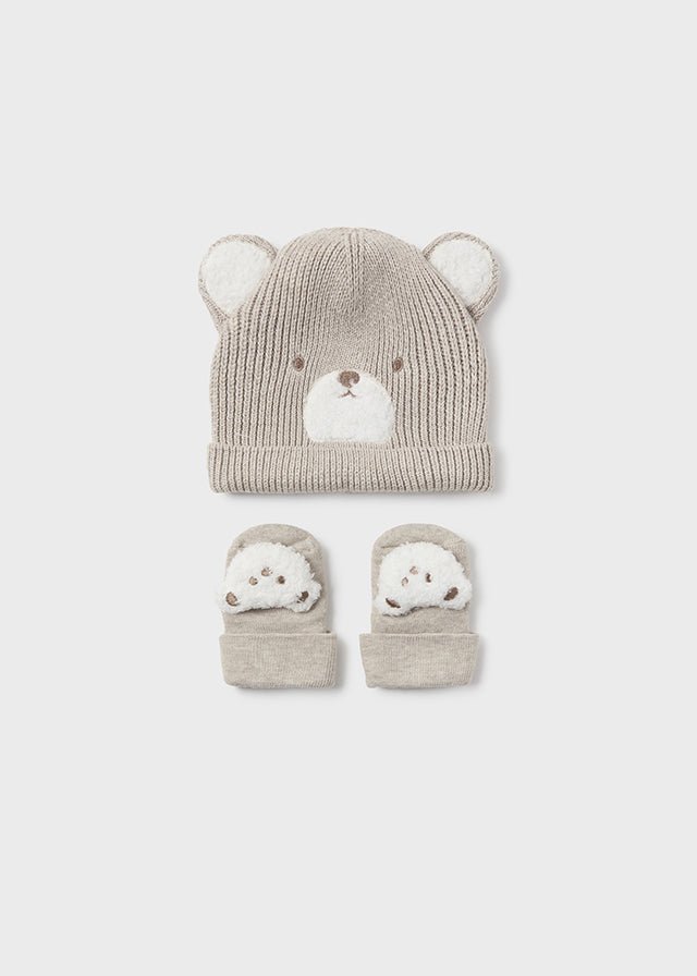 Unisex Baby Bear Hat & Sock Set (Mayoral)