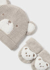 Unisex Baby Bear Hat & Sock Set (Mayoral)