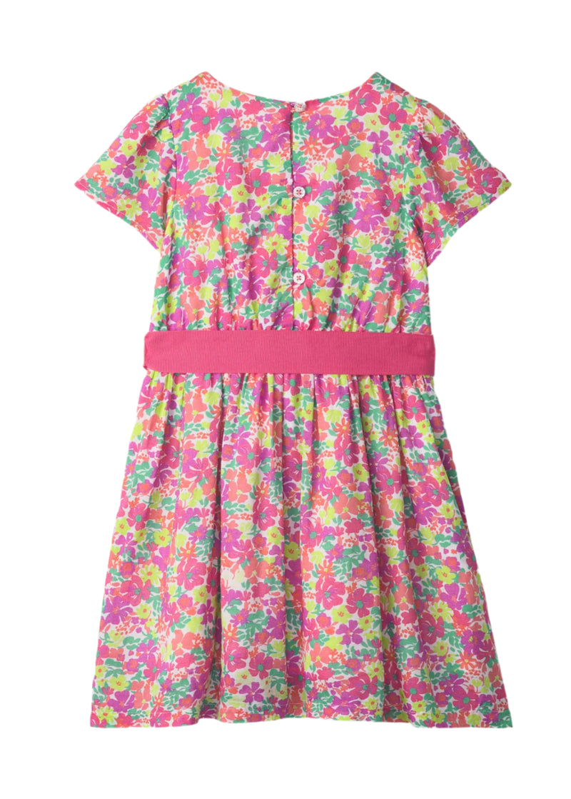 Girls Fresh Flowers Garden Dress