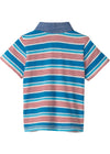 Baby Boy Mediterranean Stripes Polo Tee