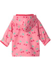 Baby Girl Cherries Snap Raincoat