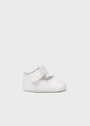 White Baby Girls Bow Pre-Walker Shoes (mayoral) - CottonKids.ie - shoes - Baby (0-3 mth) - Baby (12-18 mth) - Baby (3-6 mth)