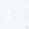 WHITE Bow Knot Headband