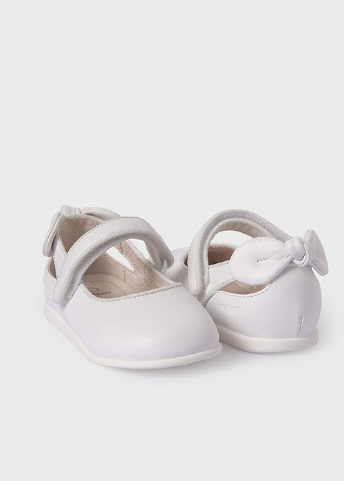 White Girls Faux Leather Bow Shoes (mayoral)