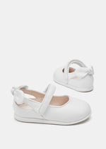 White Girls Faux Leather Bow Shoes (mayoral)