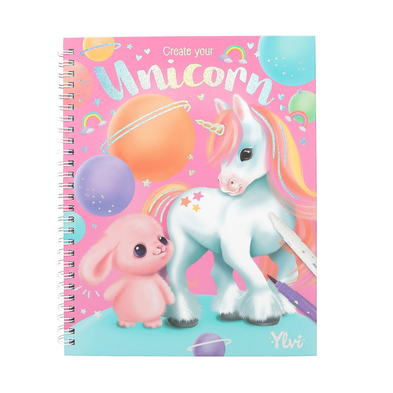 Ylvi Colouring Book With Pen Set