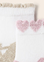 2 Pack Socks Newborn Girl (mayoral) - CottonKids.ie - 12 month - 18 month - 3 month