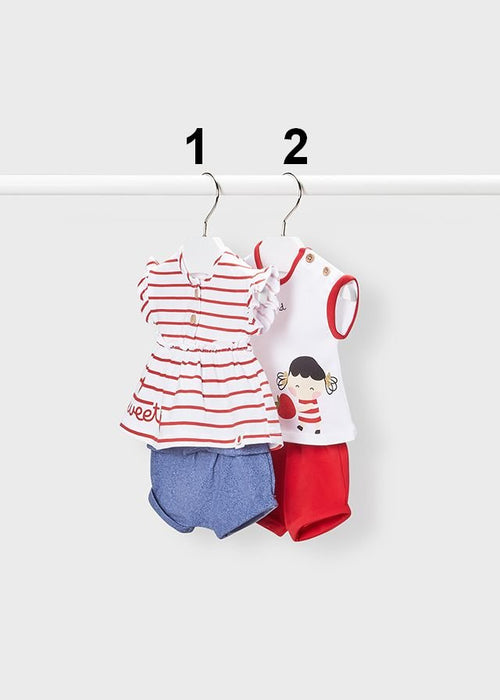 2 Piece Baby Girl Set Newborn (sold separately) (mayoral) - CottonKids.ie - 1-2 month - 12 month - 18 month