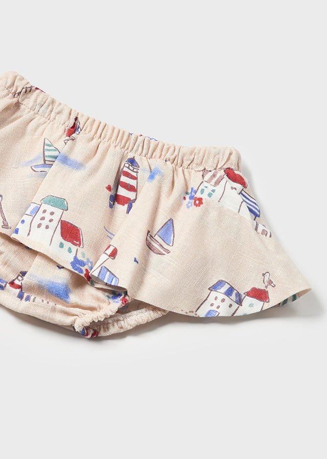 2 Piece Baby Girl Skirt Set Boat (mayoral) - CottonKids.ie - 1-2 month - 12 month - 18 month