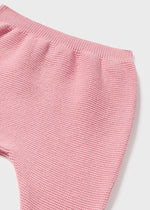 2 Piece Pink Knit Baby Girl Leg Warmer Set (mayoral) - CottonKids.ie - 0-1 month - 1-2 month - 3 month