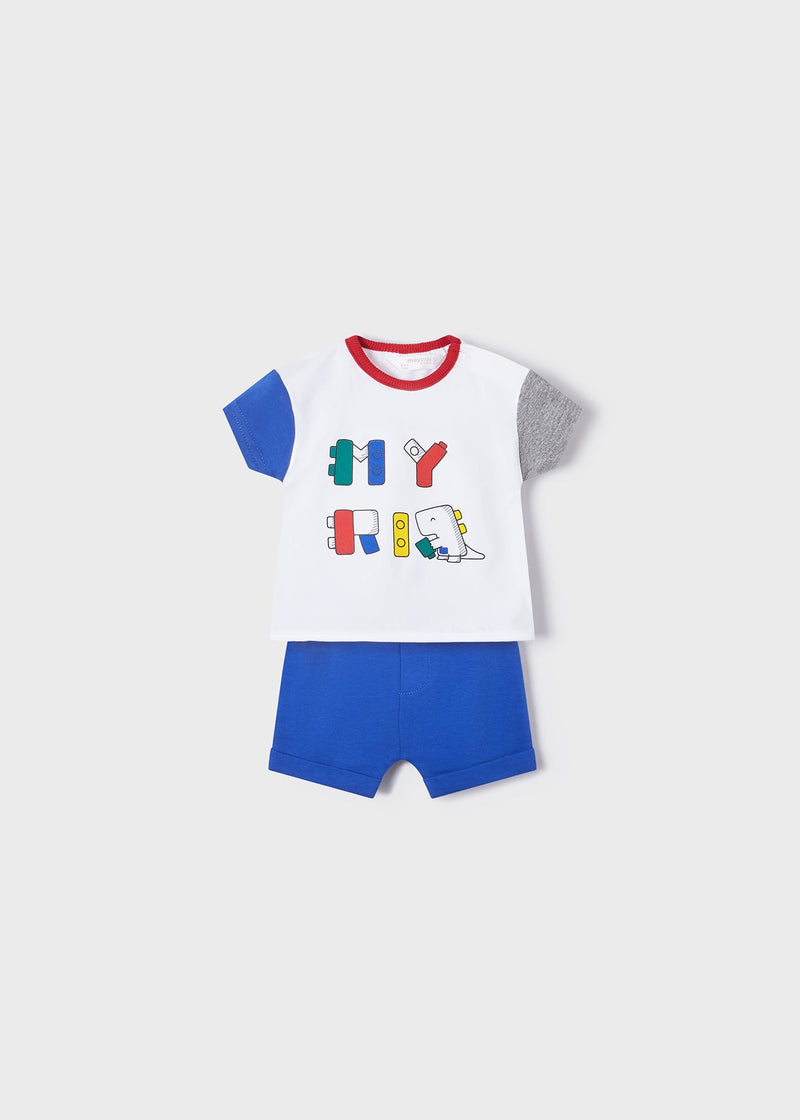 2 piece shorts and t-shirt set (sets sold separately) (mayoral) - CottonKids.ie - Set - 1-2 month - 3 month - 6 month