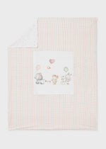 Animal Baby Blanket Baby Girl (mayoral) - CottonKids.ie - Blanket - Blankets - Girl -