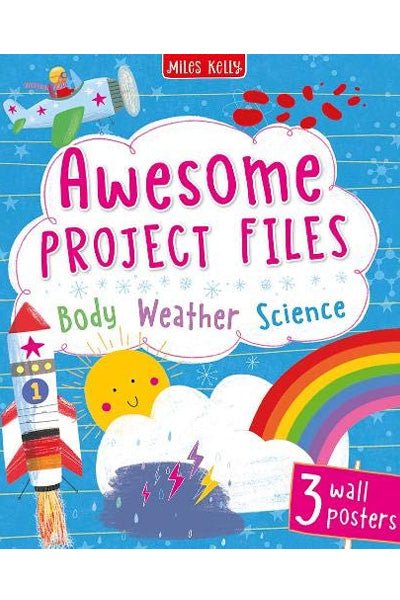 Awesome Project Files (Miles Kelly) - CottonKids.ie - Book - Story Books - -