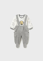 Baby Boy 2 Piece Outfit Grey (mayoral) - CottonKids.ie - 1-2 month - 12 month - 3 month