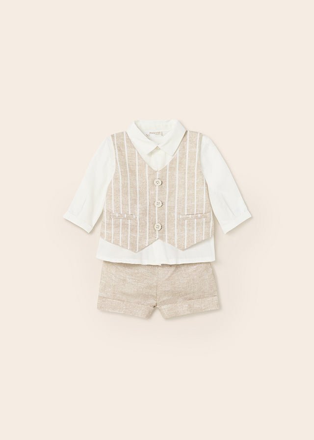 Baby Boy Christening Occasion Wear Shorts Set (mayoral) - CottonKids.ie - 1-2 month - 12 month - 18 month
