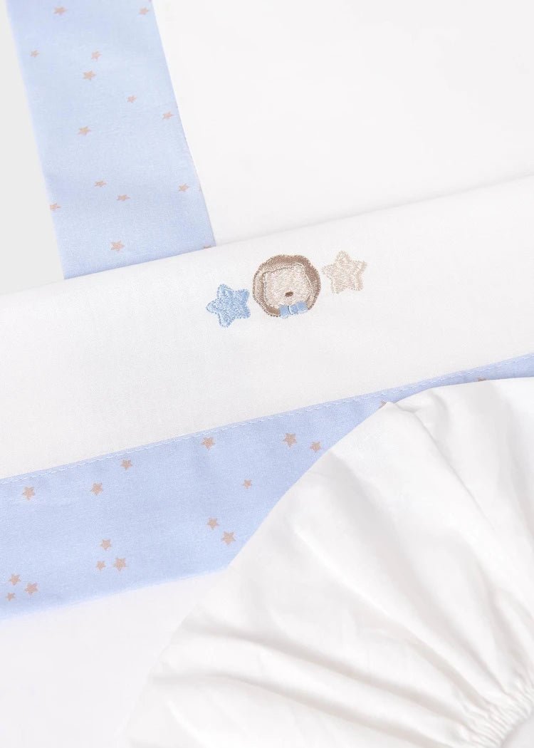 Baby Boy Crib sheet Set (mayoral) - CottonKids.ie - Baby & Toddler - Boy - Mayoral - Sleeping Accessories