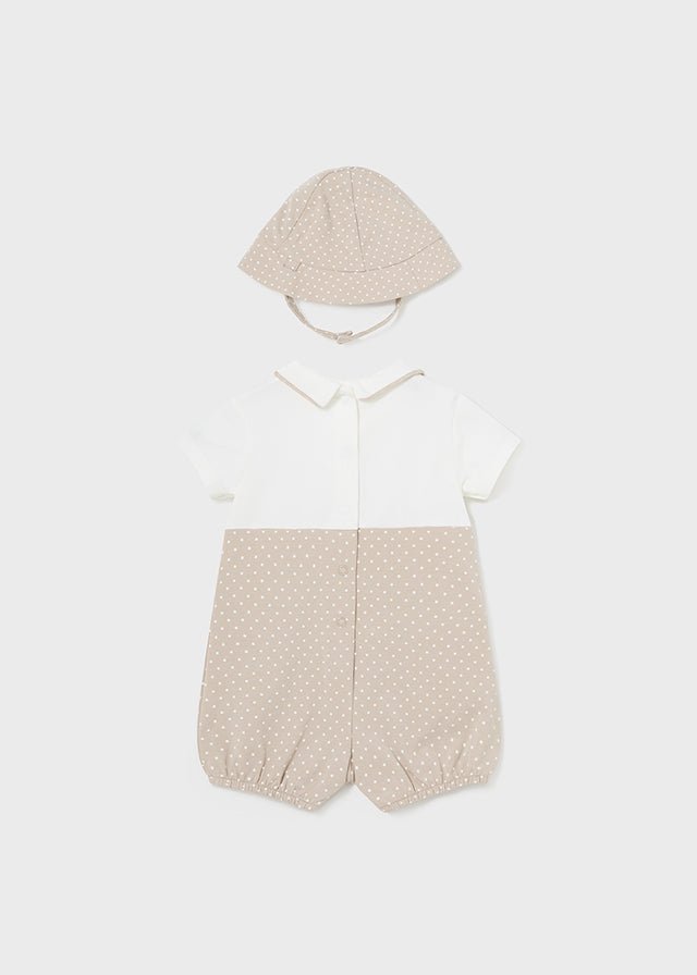Baby Boy Dungaree & Hat Set (mayoral) - CottonKids.ie - 1-2 month - 18 month - 3 month