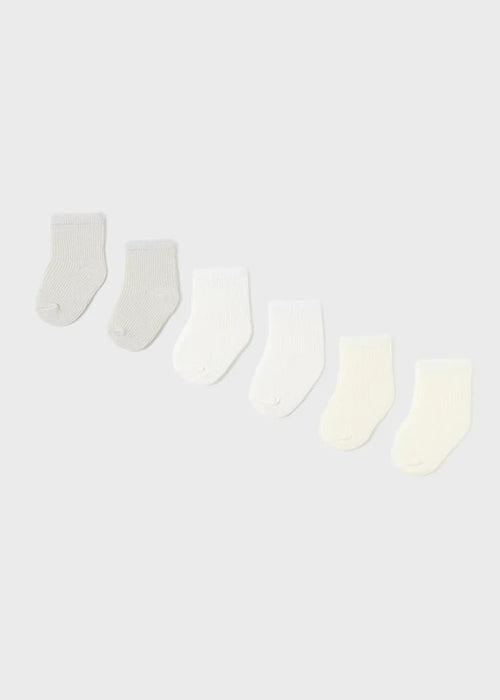 Baby Boy Girl Socks Unisex (6 Pack) (mayoral) - CottonKids.ie - 12 month - 18 month - 3 month