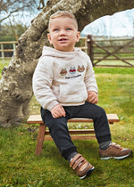 Baby Boy Grey Charcoal Jogger Denim Pants (mayoral) - CottonKids.ie - 12 month - 18 month - 2 year