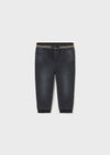 Baby Boy Grey Charcoal Jogger Denim Pants (mayoral) - CottonKids.ie - 12 month - 18 month - 2 year