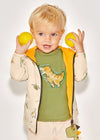 Baby Boy Interactive Dinosaur T-shirt (mayoral) - CottonKids.ie - 12 month - 18 month - 2 year