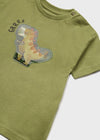 Baby Boy Interactive Dinosaur T-shirt (mayoral) - CottonKids.ie - 12 month - 18 month - 2 year