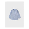 Baby Boy Light Blue Checked Shirt (mayoral) - CottonKids.ie - Top - 12 month - 18 month - 2 year