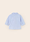 Baby Boys Blue Christening Shirt IRELAND