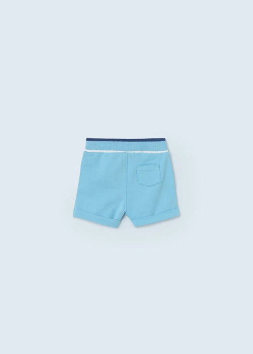 Baby Boys Blue Cotton Jersey Shorts (mayoral) - CottonKids.ie - 1-2 month - 12 month - 18 month