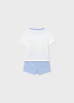 Baby Boys Blue Cotton Shorts Set (sold separately) (mayoral) - CottonKids.ie - 1-2 month - 12 month - 18 month