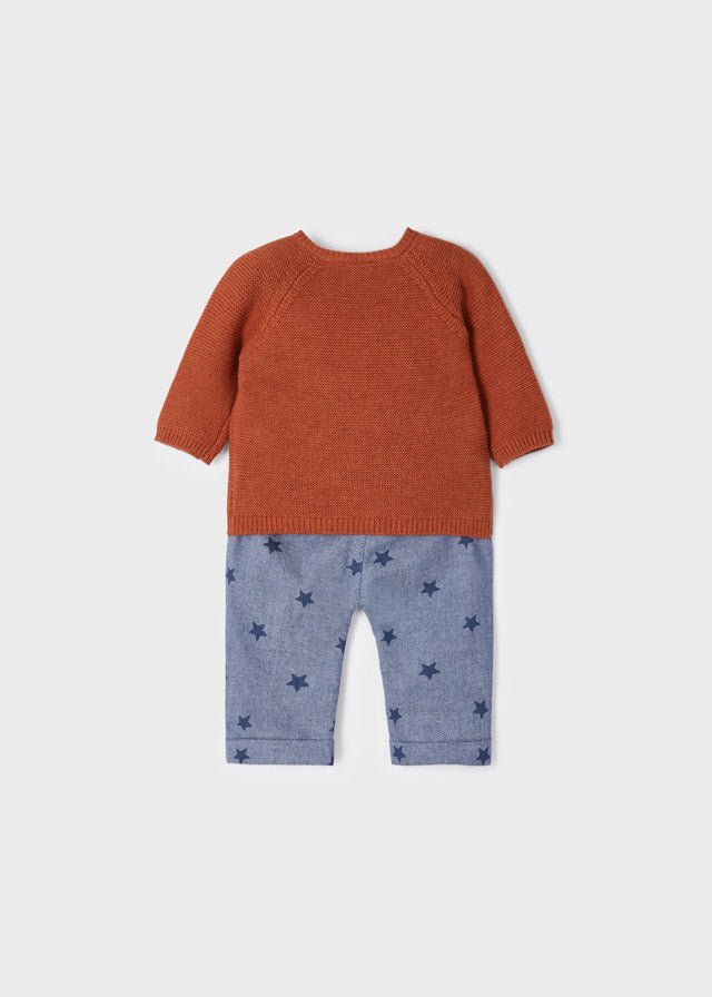 Baby Boys Blue Trouser Set (mayoral) - CottonKids.ie - Baby & Toddler Tops - 1-2 month - 12 month - 18 month