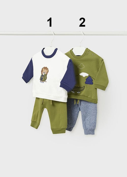 Baby Boys Green & Blue Tracksuits (sold separately) (mayoral) - CottonKids.ie - 1-2 month - 12 month - 18 month